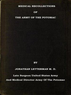 cover image of Medical Recollections of the Army of the Potomac